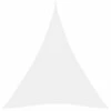 Parasole A Vela Oxford Triangolare 5x6x6 M Bianco 16 Parasole A Vela Oxford Triangolare 5x6x6 M Bianco -Garden Home parasole a vela oxford triangolare 5x6x6 m bianco
