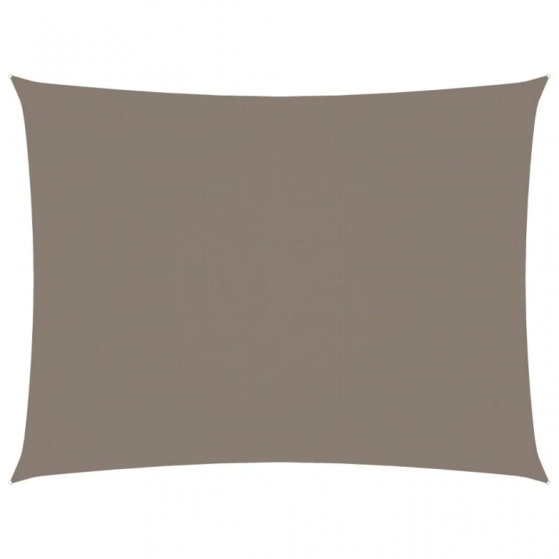 Parasole A Vela Tessuto Oxford Rettangolare 5x7m Grigio Talpa 1 Parasole A Vela Tessuto Oxford Rettangolare 5x7m Grigio Talpa