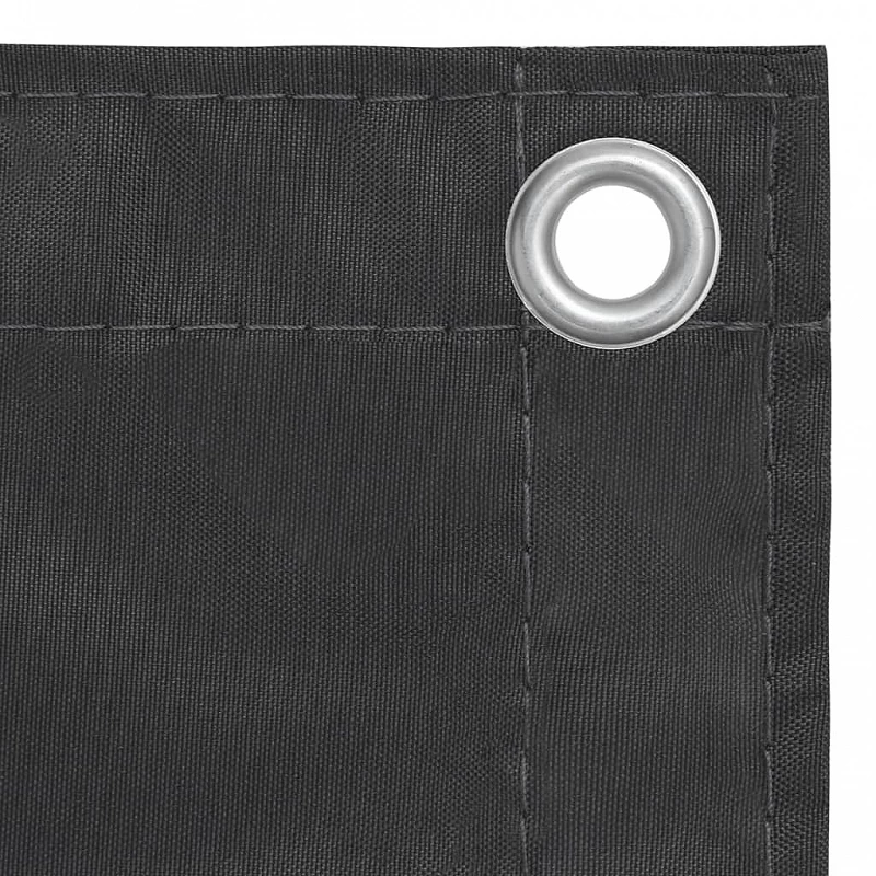 Paravento Balcone Antracite 120x500 Cm Tessuto Oxford 2 Paravento Balcone Antracite 120x500 Cm Tessuto Oxford - immagine 2