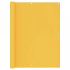 Paravento Balcone Giallo 120x600 Cm Tessuto Oxford