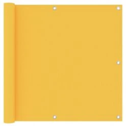 Paravento Balcone Giallo 90x600 Cm Tessuto Oxford