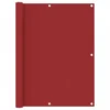 Paravento Balcone Rosso 120x400 Cm In Tessuto Oxford 11 Paravento Balcone Rosso 120x400 Cm In Tessuto Oxford -Garden Home paravento balcone rosso 120x400 cm in tessuto oxford