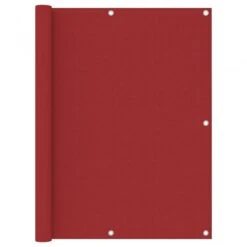 Paravento Balcone Rosso 120x500 Cm In Tessuto Oxford