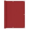 Paravento Balcone Rosso 120x600 Cm In Tessuto Oxford -Garden Home paravento balcone rosso 120x600 cm in tessuto oxford