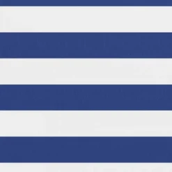 Paravento Da Balcone Bianco E Blu 75x600 Cm In Tessuto Oxford -Garden Home paravento da balcone bianco e blu 75x600 cm in tessuto oxford 1