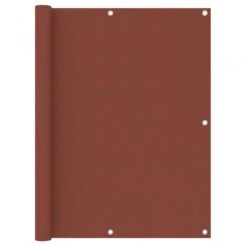 Paravento Da Balcone Terracotta 120x400 Cm Tessuto Oxford