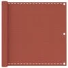 Paravento Da Balcone Terracotta 90x300 Cm In HDPE -Garden Home paravento da balcone terracotta 90x300 cm in hdpe