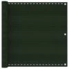 Paravento Da Balcone Verde Scuro 90x400 Cm In HDPE -Garden Home paravento da balcone verde scuro 90x400 cm in hdpe