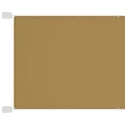 Paravento Verticale Beige 140x1200 Cm In Tessuto Oxford