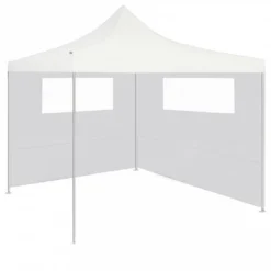 Pareti Con Finestre Per Gazebo 2 Pz Bianche -Garden Home pareti con finestre per gazebo 2 pz bianche 2