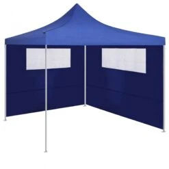 Pareti Con Finestre Per Gazebo 2 Pz Blu 7 Pareti Con Finestre Per Gazebo 2 Pz Blu -Garden Home pareti con finestre per gazebo 2 pz blu 2