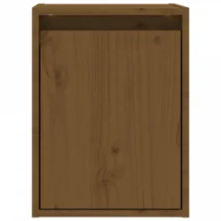 Pensile Marrone Miele 30x30x40 Cm In Legno Massello Di Pino -Garden Home pensile marrone miele 30x30x40 cm in legno massello di pino 4
