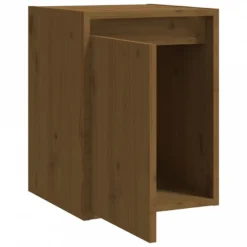 Pensile Marrone Miele 30x30x40 Cm In Legno Massello Di Pino -Garden Home pensile marrone miele 30x30x40 cm in legno massello di pino 7