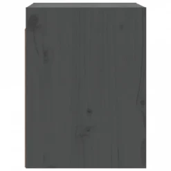 Pensili 2 Pz Grigi 30x30x40 Cm In Legno Massello Di Pino -Garden Home pensili 2 pz grigi 30x30x40 cm in legno massello di pino 6