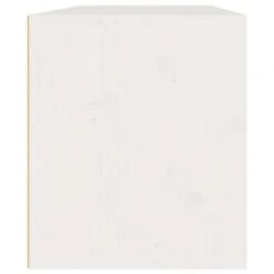 Pensili Bianchi 2 Pz 45x30x35 Cm In Legno Massello Di Pino -Garden Home pensili bianchi 2 pz 45x30x35 cm in legno massello di pino 6