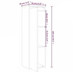 Pensili Miele 2 Pz 30x30x100 Cm In Legno Massello Di Pino 18 Pensili Miele 2 Pz 30x30x100 Cm In Legno Massello Di Pino -Garden Home pensili miele 2 pz 30x30x100 cm in legno massello di pino 8