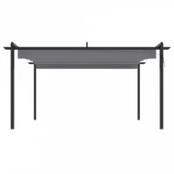 Pergola Da Giardino Con Tetto Retrattile 4x3 M Antracite 10 Pergola Da Giardino Con Tetto Retrattile 4x3 M Antracite -Garden Home pergola da giardino con tetto retrattile 4x3 m antracite 2