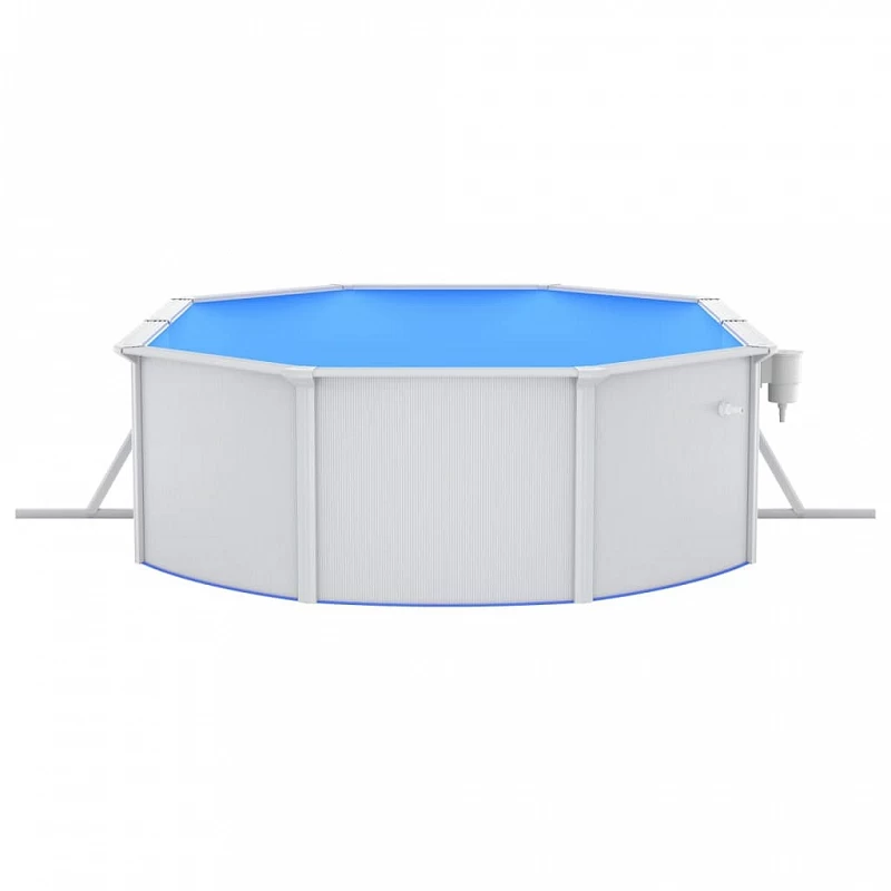 Piscina Con Scaletta 490x360x120 Cm 5 Piscina Con Scaletta 490x360x120 Cm - immagine 5