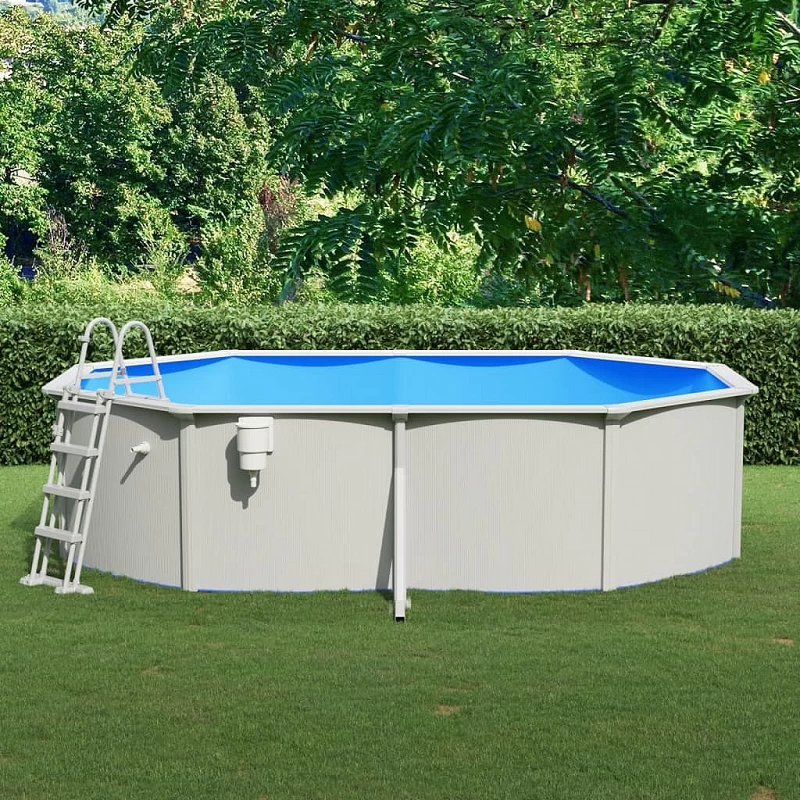 Piscina Con Scaletta 490x360x120 Cm 1 Piscina Con Scaletta 490x360x120 Cm