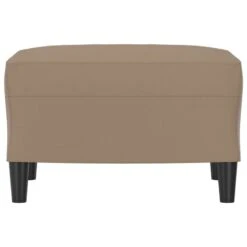 Poggiapiedi Cappuccino 60x50x41 Cm In Similpelle -Garden Home poggiapiedi cappuccino 60x50x41 cm in similpelle 2