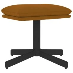 Poggiapiedi Marrone 60x60x36 Cm In Velluto -Garden Home poggiapiedi marrone 60x60x36 cm in velluto 1