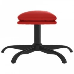 Poggiapiedi Rosso Vino 60x60x39 Cm In Similpelle -Garden Home poggiapiedi rosso vino 60x60x39 cm in similpelle 3