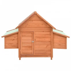 Pollaio 152x96x110 Cm In Legno Massello Di Abete -Garden Home pollaio 152x96x110 cm in legno massello di abete 2