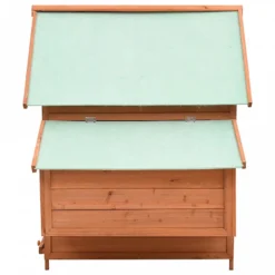 Pollaio 152x96x110 Cm In Legno Massello Di Abete -Garden Home pollaio 152x96x110 cm in legno massello di abete 3