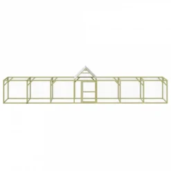 Pollaio 700x100x150 Cm In Legno Massello Di Pino Impregnato 8 Pollaio 700x100x150 Cm In Legno Massello Di Pino Impregnato -Garden Home pollaio 700x100x150 cm in legno massello di pino impregnato 2