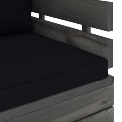 Poltrona Da Giardino Con Cuscini In Legno Di Pino -Garden Home poltrona da giardino con cuscini in legno di pino 5