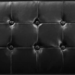 Poltrona Nera In Similpelle -Garden Home poltrona nera in similpelle 6