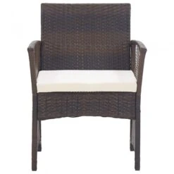 Poltrone Da Giardino Con Cuscini 2 Pz Marroni In Polyrattan 10 Poltrone Da Giardino Con Cuscini 2 Pz Marroni In Polyrattan -Garden Home poltrone da giardino con cuscini 2 pz marroni in polyrattan 2