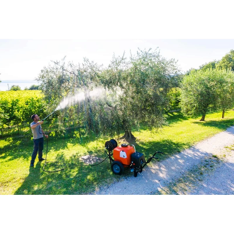 Pompa 100 Lt Cariola A Batteria Stocker 4 Pompa 100 Lt Cariola A Batteria Stocker - immagine 4