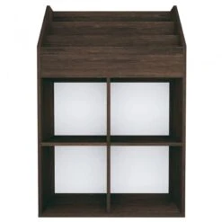 Portariviste Per Bambini Rovere Fumo 71x30x114 Cm Truciolato 8 Portariviste Per Bambini Rovere Fumo 71x30x114 Cm Truciolato -Garden Home portariviste per bambini rovere fumo 71x30x114 cm truciolato 2