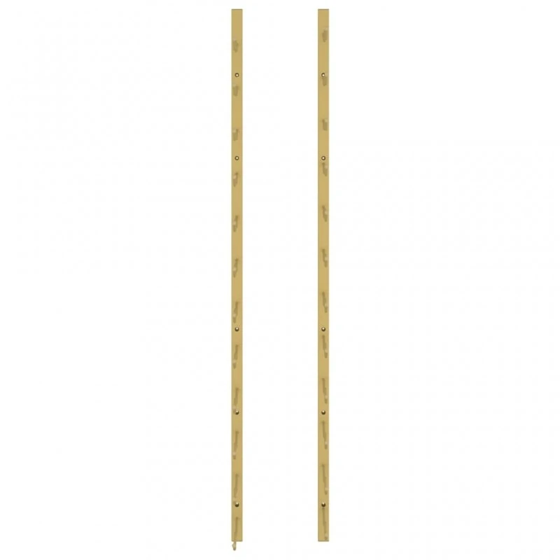 Portavini Da Parete Per 24 Bottiglie Oro In Ferro 4 Portavini Da Parete Per 24 Bottiglie Oro In Ferro - immagine 4