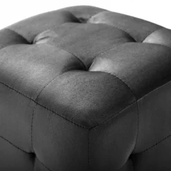 Pouf 2 Pz Nero 30x30x30 Cm In Velluto 9 Pouf 2 Pz Nero 30x30x30 Cm In Velluto -Garden Home pouf 2 pz nero 30x30x30 cm in velluto 3