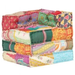 Pouf Modulare In Tessuto Patchwork 12 Pouf Modulare In Tessuto Patchwork -Garden Home pouf modulare in tessuto patchwork 4