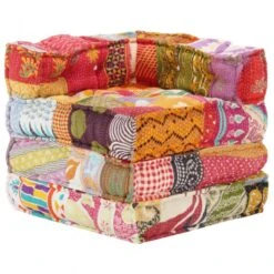Pouf Modulare In Tessuto Patchwork 15 Pouf Modulare In Tessuto Patchwork -Garden Home pouf modulare in tessuto patchwork 7