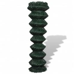 Recinzione A Rete In Acciaio 1,5x15 M Verde -Garden Home recinzione a rete in acciaio 15x15 m verde 1