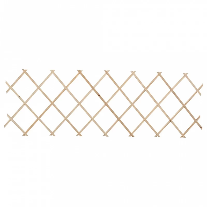 Recinzione A Traliccio 5 Pz In Legno Di Abete 180x60 Cm 2 Recinzione A Traliccio 5 Pz In Legno Di Abete 180x60 Cm - immagine 2