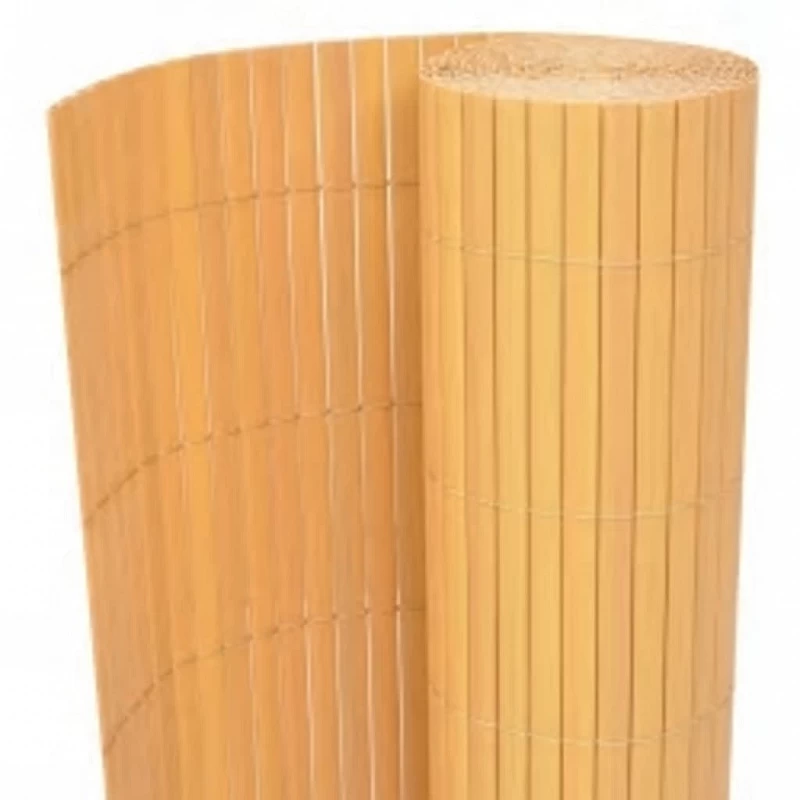 Recinzione Da Giardino A Doppio Lato 110x400 Cm Gialla 2 Recinzione Da Giardino A Doppio Lato 110x400 Cm Gialla - immagine 2