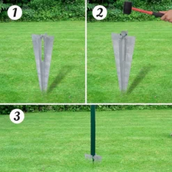 Recinzione Europea In Acciaio 25 X 1,5 M Verde 7 Recinzione Europea In Acciaio 25 X 1,5 M Verde -Garden Home recinzione europea in acciaio 25 x 15 m verde 3