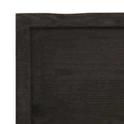 Ripiano Marrone Scuro 140x60x(2-4) Cm Massello Rovere Trattato -Garden Home ripiano marrone scuro 140x60x2 4 cm massello rovere trattato 6