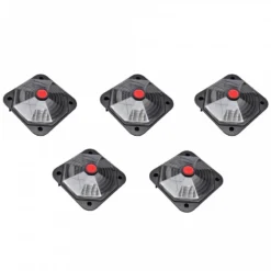 Riscaldatore Solare Piscina 735 W Set Di 5
