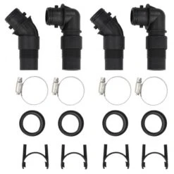 Riscaldatori Solari Per Piscina 2 Pz 75x75x36 Cm HDPE Alluminio -Garden Home riscaldatori solari per piscina 2 pz 75x75x36 cm hdpe alluminio 6