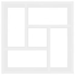 Scaffale A Parete Bianco 45,1x16x45,1 Cm In Truciolato 9 Scaffale A Parete Bianco 45,1x16x45,1 Cm In Truciolato -Garden Home scaffale a parete bianco 451x16x451 cm in truciolato 3