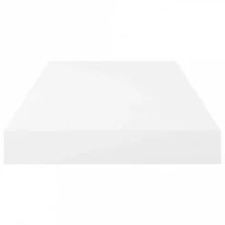 Scaffale A Parete Bianco Lucido 50x23x3,8 Cm In MDF 12 Scaffale A Parete Bianco Lucido 50x23x3,8 Cm In MDF -Garden Home scaffale a parete bianco lucido 50x23x38 cm in mdf 4