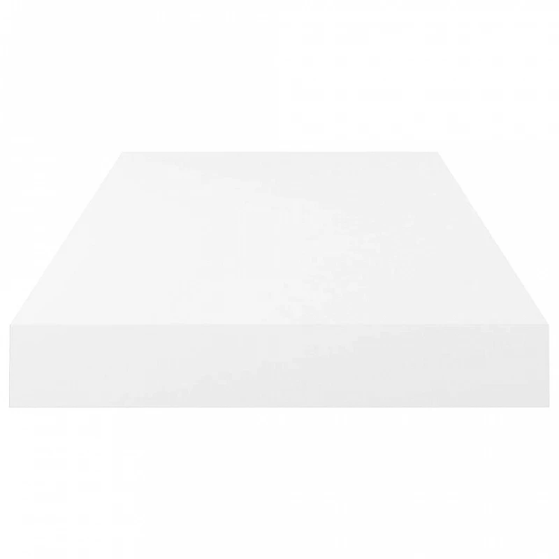 Scaffale A Parete Bianco Lucido 50x23x3,8 Cm In MDF 5 Scaffale A Parete Bianco Lucido 50x23x3,8 Cm In MDF - immagine 5