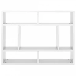 Scaffale A Parete Bianco Lucido 75x16x55 Cm In Truciolato 9 Scaffale A Parete Bianco Lucido 75x16x55 Cm In Truciolato -Garden Home scaffale a parete bianco lucido 75x16x55 cm in truciolato 3
