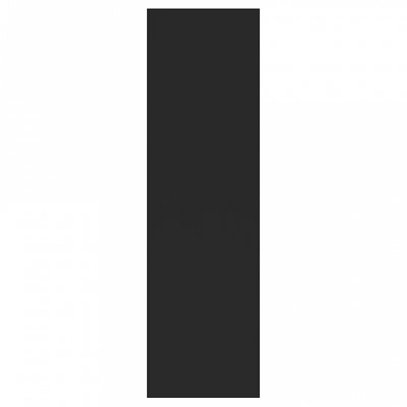 Scaffale A Parete Nero 75x16x55 Cm In Truciolato 5 Scaffale A Parete Nero 75x16x55 Cm In Truciolato - immagine 5